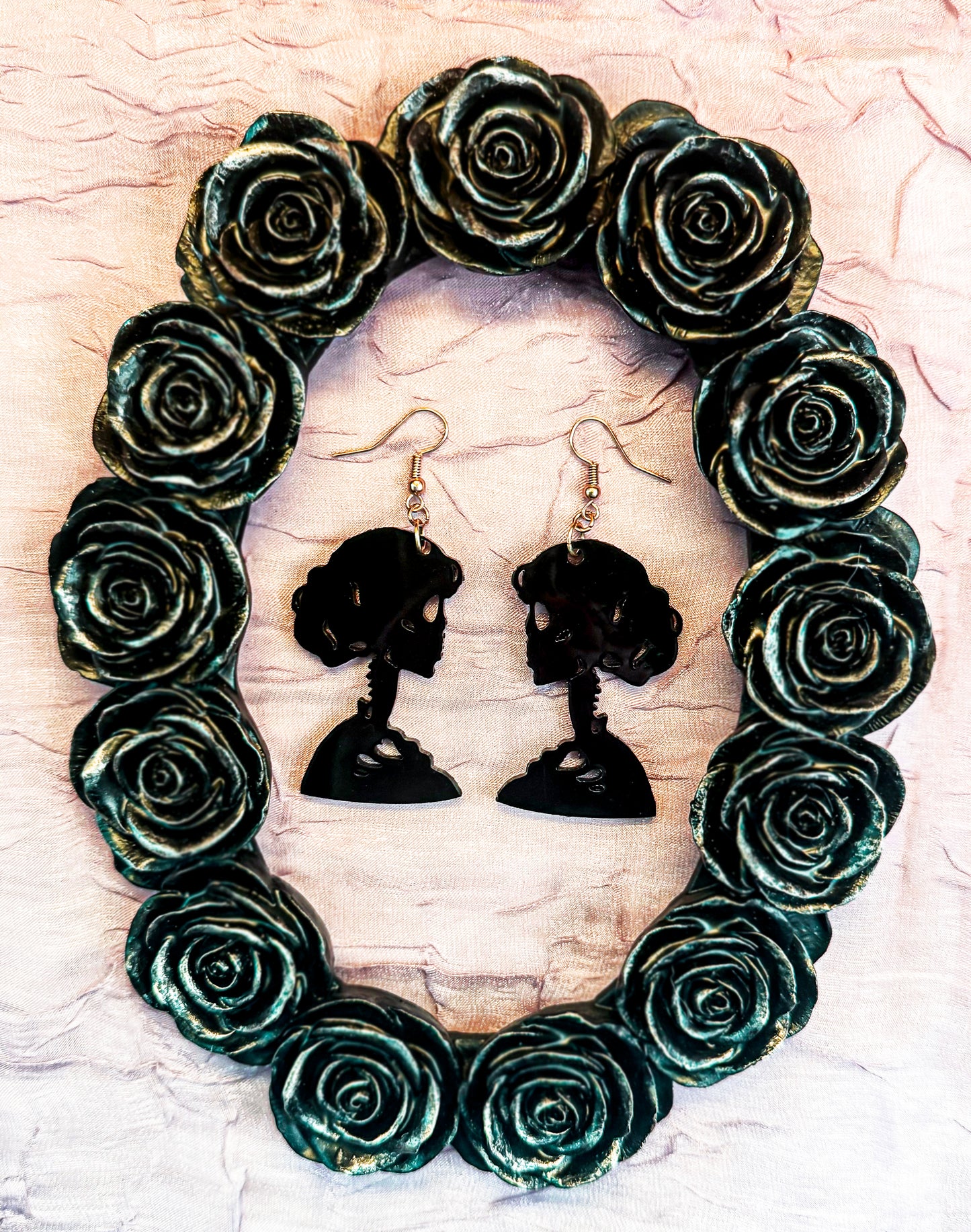Cameo Mortem Earrings