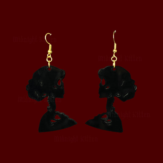 Cameo Mortem Earrings